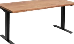 KARE24.se Skrivbord Harmony - Trä/Svart - Höj/Sänkbart, 180cm - KARE Design Sale