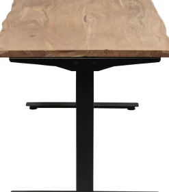 KARE24.se Skrivbord Harmony - Trä/Svart - Höj/Sänkbart, 160cm - KARE Design Discount