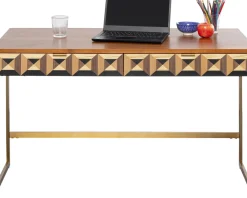 KARE24.se Skrivbord Silencio - Valnötsfanér, 120x76cm - KARE Design Online