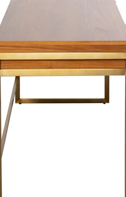 KARE24.se Skrivbord Silencio - Valnötsfanér, 120x76cm - KARE Design Online