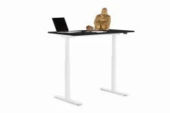 KARE24.se Skrivbord Smart - Svart/Vit Höj/Sänkbart, 120cm - KARE Design New