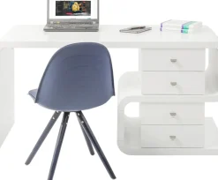 KARE24.se Skrivbord Snake - Vit, 150cm - KARE Design