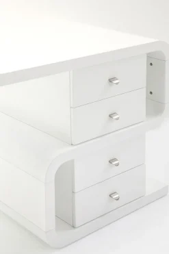 KARE24.se Skrivbord Snake - Vit, 150cm - KARE Design