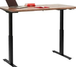 KARE24.se Skrivbord Symphony - Mörkt Trä/Svart Höj/Sänkbart, 160cm - KARE Design Hot