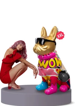 KARE24.se Skulptur XL Graffiti Dog, 152cm - KARE Design Sale