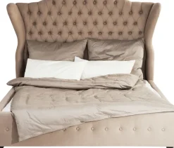 KARE24.se Säng City Spirit Linen Natural 160x200cm - KARE Design Discount