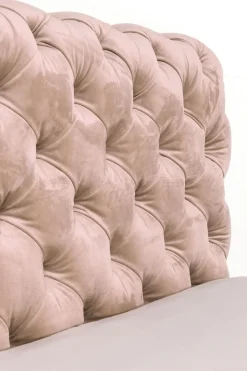 KARE24.se Säng Desire 180x200cm - Beige Sammet - KARE Design Clearance