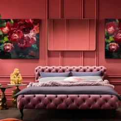 KARE24.se Säng Desire 180x200cm - Mauve Sammet - KARE Design New