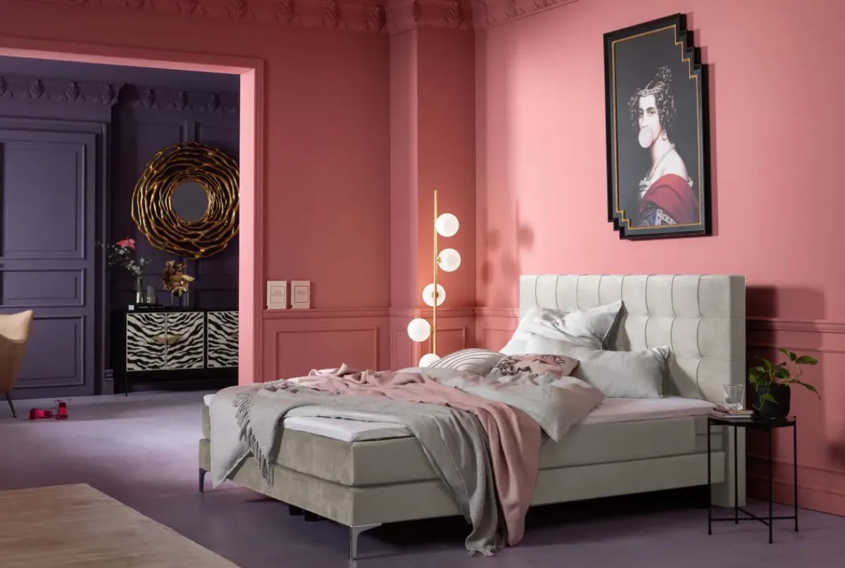 KARE24.se Sänggavel Benito Star - Cream, 180cm - KARE Design Discount