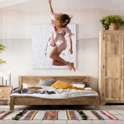 KARE24.se Säng Puro - Massivt Ljust Trä, 160x200cm - KARE Design Best
