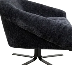 KARE24.se Snurrfåtölj Ciao Midnight - Grå/Blå - KARE Design Online