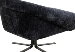KARE24.se Snurrfåtölj Ciao Midnight - Grå/Blå - KARE Design Online
