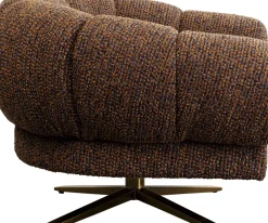 KARE24.se Snurrfåtölj Janno - Brun - KARE Design Sale