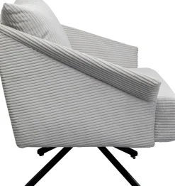KARE24.se Snurrfåtölj Milo - Beige/Grå - KARE Design Discount