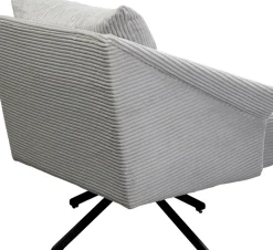KARE24.se Snurrfåtölj Milo - Beige/Grå - KARE Design Discount