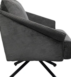 KARE24.se Snurrfåtölj Milo - Grå - KARE Design