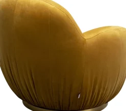 KARE24.se Snurrfåtölj Nube - Senapsgul - KARE Design Outlet