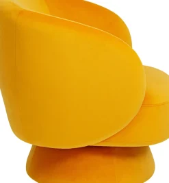 KARE24.se Snurrfåtölj Orion - Gul - KARE Design Hot