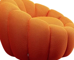 KARE24.se Snurrfåtölj Peppo Bloom - Orange - KARE Design Best