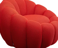 KARE24.se Snurrfåtölj Peppo Bloom - Röd - KARE Design Hot