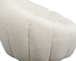 KARE24.se Snurrfåtölj Peppo Bloom - Vit - KARE Design Outlet