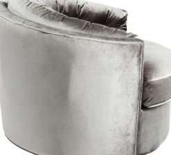 KARE24.se Snurrfåtolj Music Hall - Grå Sammet - KARE Design Clearance