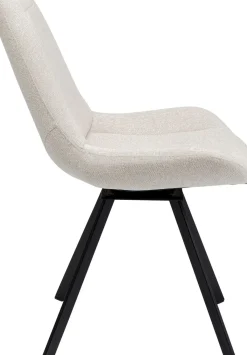 KARE24.se Snurrstol Baron - Off White/Svart - KARE Design Hot