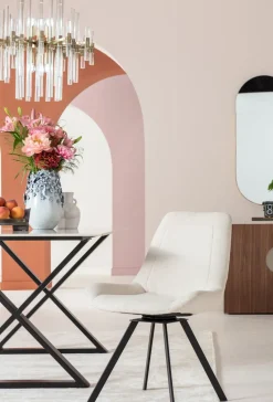 KARE24.se Snurrstol Baron - Off White/Svart - KARE Design Hot