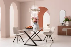 KARE24.se Snurrstol Baron - Off White/Svart - KARE Design Hot