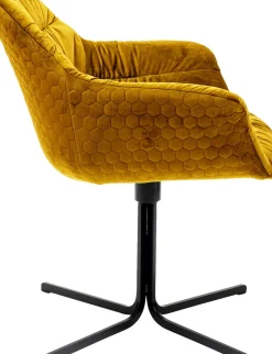 KARE24.se Snurrstol Colmar Gul - KARE Design Hot