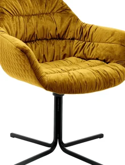 KARE24.se Snurrstol Colmar Gul - KARE Design Hot
