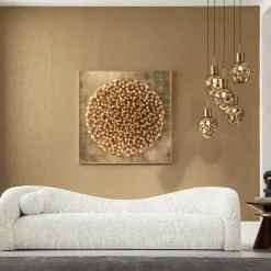 KARE24.se Sofa Livia - Melange Cream 3-Sits - KARE Design
