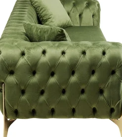 KARE24.se Soffa Bellissima - Grön, 3-Sits - KARE Design Hot