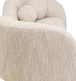 KARE24.se Soffa  Livia Melange - Cream, 201cm - KARE Design Online