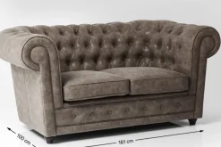 KARE24.se Soffa Oxford 2-sits Vintage Smart - KARE Design Discount