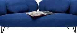 KARE24.se Soffa Peppo 2-Sits - Blå, 182cm - KARE Design Sale