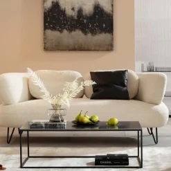 KARE24.se Soffa Peppo - Vit, 2-Sits - KARE Design Best