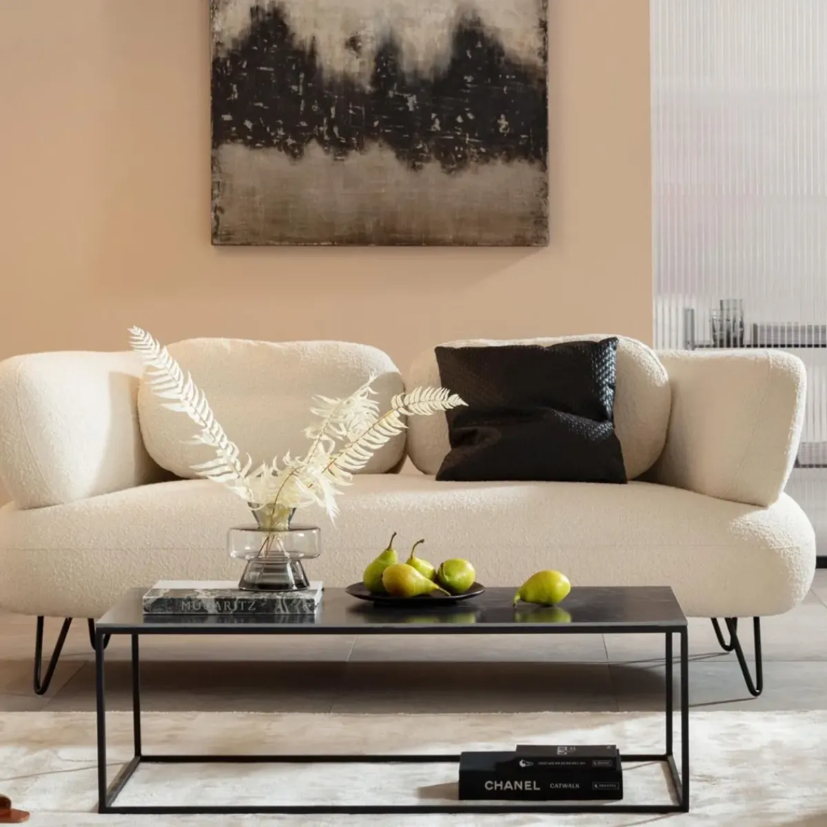 KARE24.se Soffa Peppo - Vit, 2-Sits - KARE Design Best