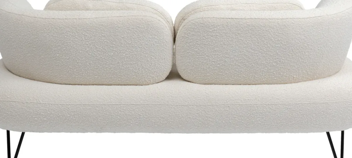 KARE24.se Soffa Peppo - Vit, 2-Sits - KARE Design Best