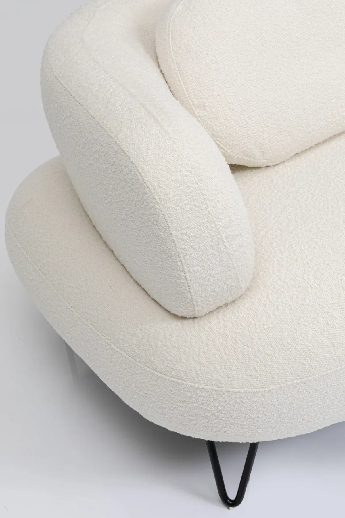 KARE24.se Soffa Peppo - Vit, 2-Sits - KARE Design Best