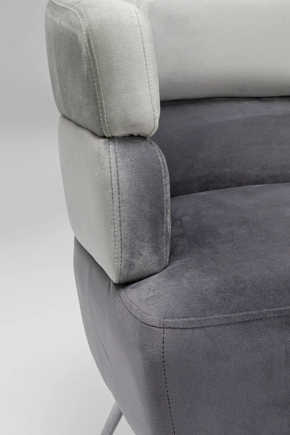 KARE24.se Soffa Sandwich - Grå, 2-Sits - KARE Design Sale