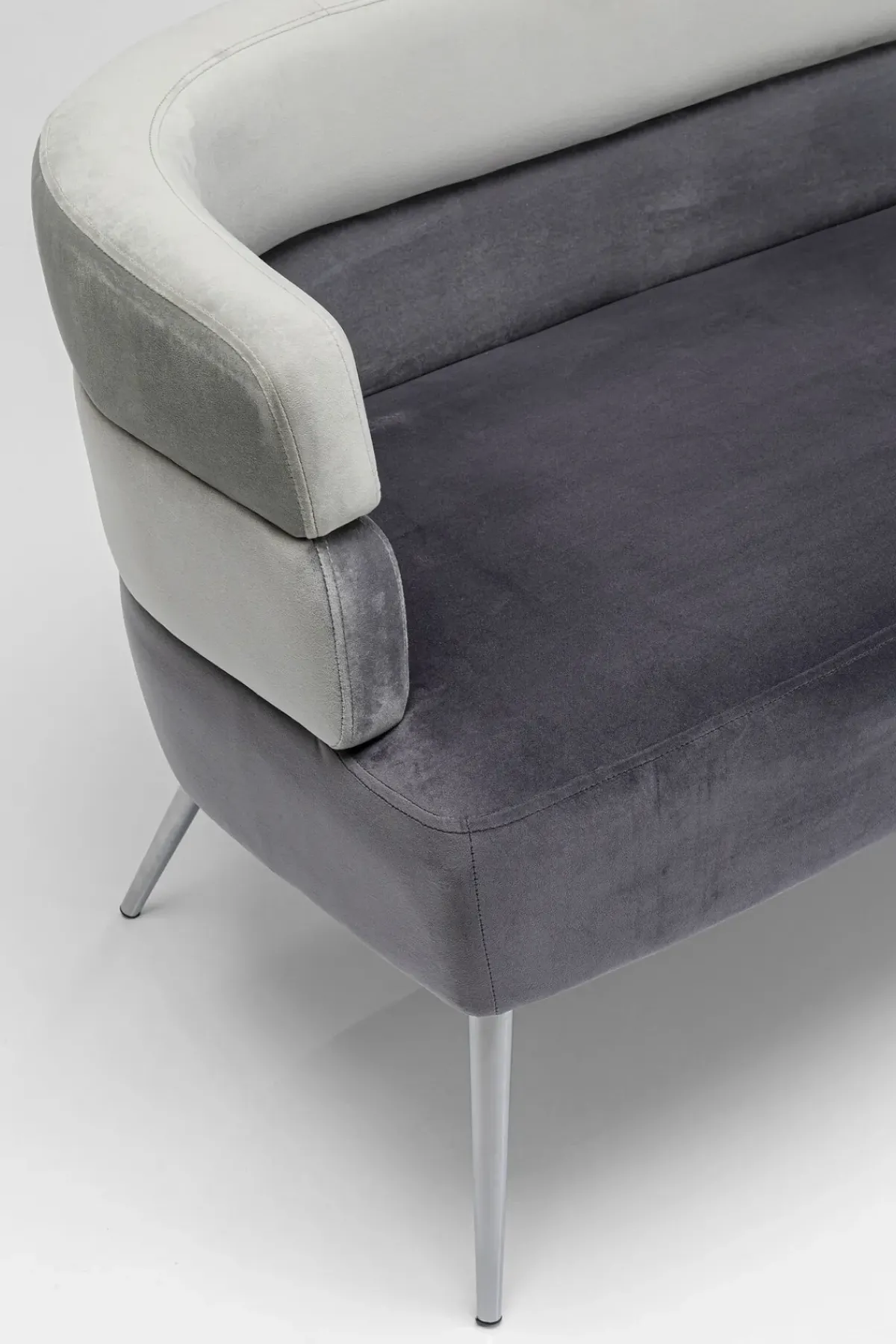 KARE24.se Soffa Sandwich - Grå, 2-Sits - KARE Design Sale