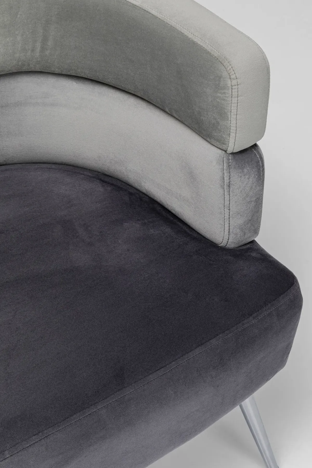 KARE24.se Soffa Sandwich - Grå, 2-Sits - KARE Design Sale
