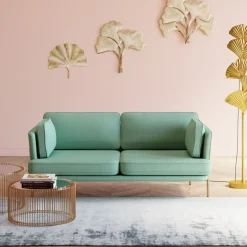 KARE24.se Soffa Shirly - Mintgrön, 3-Sits - KARE Design Discount