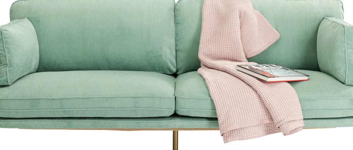 KARE24.se Soffa Shirly - Mintgrön, 3-Sits - KARE Design Discount