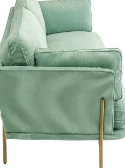 KARE24.se Soffa Shirly - Mintgrön, 3-Sits - KARE Design Discount