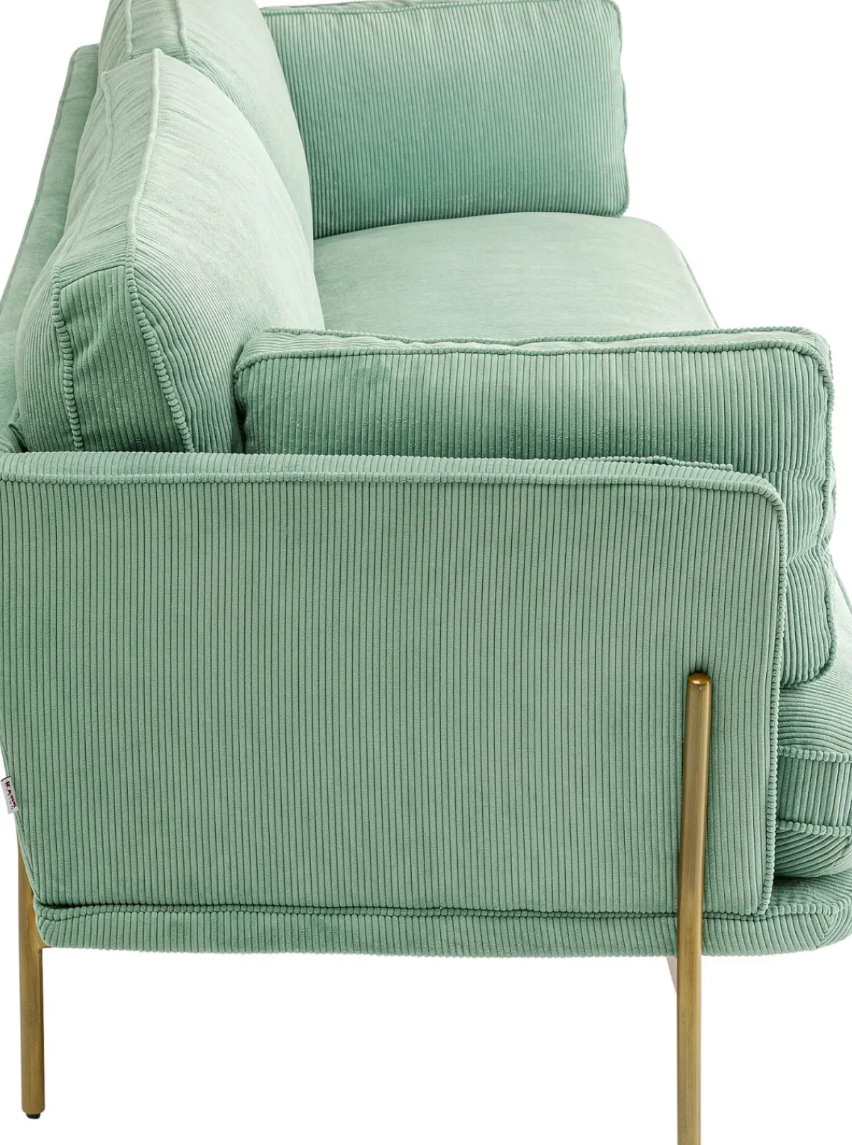 KARE24.se Soffa Shirly - Mintgrön, 3-Sits - KARE Design Discount
