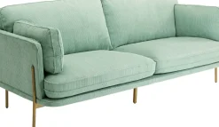 KARE24.se Soffa Shirly - Mintgrön, 3-Sits - KARE Design Discount