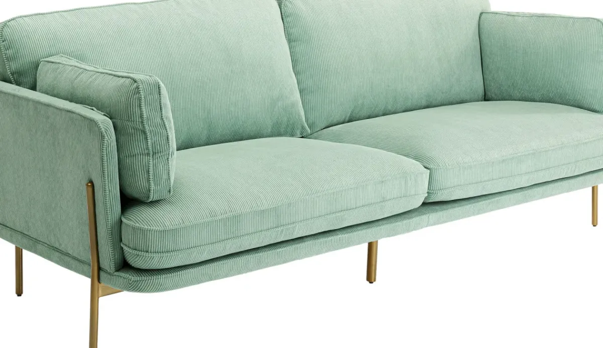 KARE24.se Soffa Shirly - Mintgrön, 3-Sits - KARE Design Discount