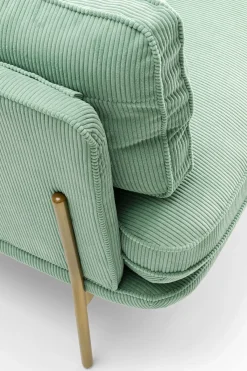 KARE24.se Soffa Shirly - Mintgrön, 3-Sits - KARE Design Discount
